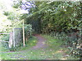 TM2763 : Footpath to Victoria Mill Road by Geographer