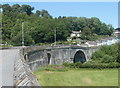 SN6221 : Single-span arch, Llandeilo Bridge by Jaggery