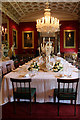 SK2670 : Dining Room, Chatsworth House, Derbyshire by Christine Matthews