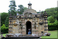 SK2670 : Building at Top of Cascade, Chatsworth House, Derbyshire by Christine Matthews