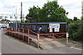 TM1279 : Weighbridge near Diss Station by Glen Denny