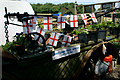 TQ2754 : Potato Harvester at Fanny's Farm Shop, Merstham, Surrey by Peter Trimming