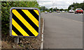 J3876 : Reflective crash barrier, Belfast by Albert Bridge