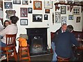 G7390 : Interior, Corner Bar, Ardara (1) by Kenneth  Allen