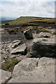 SK0889 : Rock Outcrops, Kinder Scout by Mick Garratt