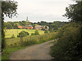 SK4003 : Early evening on a track into Market Bosworth by Row17