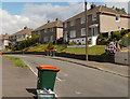 ST2887 : Wheely bin day, Hillside Crescent, Newport by Jaggery