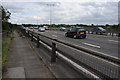 SU9179 : Beside the M4 on New Thames Bridge by Philip Halling