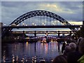 NZ2563 : 'Showboat', Newcastle Gateshead Bridges Festival by Andrew Curtis