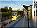 SJ8293 : St Werburgh's Road Metrolink stop, Chorlton by Phil Champion