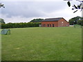 TM2254 : Clopton Playing Field & Village Hall by Geographer