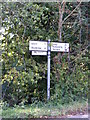 TM2151 : Roadsign on Stoney Road by Geographer