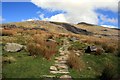 SH5852 : The Rhyd-Ddu path at Rhos Boeth by Jeff Buck