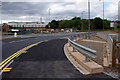 SP0483 : Shared use path at the Queen Elizabeth Island Roundabout, Selly Oak New Road by Phil Champion