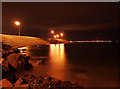 J5082 : The Eisenhower Pier, Bangor, at night by Rossographer