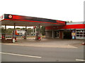 ST3095 : Woodland Road Service Station, Croesyceiliog, Cwmbran by Jaggery