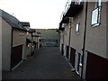 SH7877 : 20th century housing between Berry Street and the town walls, Conwy by Phil Champion