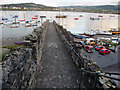 SH7877 : Section of town wall near the quay, Conwy by Phil Champion