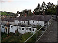 SH7777 : Extensions and roof terraces - rear of houses on Watkin Street, Conwy by Phil Champion