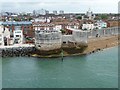 SZ6299 : Point Battery, Old Portsmouth by Christine Johnstone