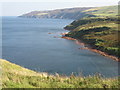 NT8170 : Looking towards Meikle Poo Craig from Siccar Point by M J Richardson