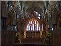 SK9771 : Altar, St Hugh's Choir, Lincoln Cathedral by J.Hannan-Briggs