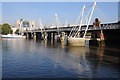 TQ3080 : Golden Jubilee Bridges and Hungerford Bridge by Philip Halling