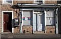 NT9261 : A disused shop in Ayton by Walter Baxter