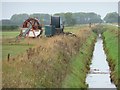 SK7896 : Tindale Bank Drain, a regional boundary by Christine Johnstone