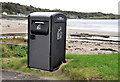 D4302 : Solar-powered litter bin, Islandmagee by Albert Bridge