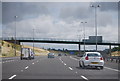 SJ9908 : Footbridge, M6 (Toll) by N Chadwick