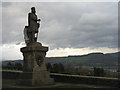 NS7993 : Robert the Bruce at Stirling Castle by M J Richardson