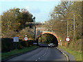 SK6132 : Arch bridge at Plumtree Station by Alan Murray-Rust