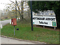 SK6135 : Tollerton Airport postbox ref NG12 48 by Alan Murray-Rust