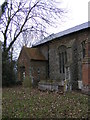 TM1874 : The Porch of St.John the Baptist Church, Denham by Geographer