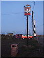 TR0916 : Britannia Inn sign, Dungeness by Chris Whippet