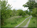 SN7064 : Dismantled railway by Cors Caron, Ceredigion by Roger  D Kidd