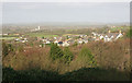 SW9557 : A view over Clay Country Hendra and St Dennis by roger geach