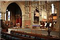 TQ4671 : St John the Evangelist, Church Road, Sidcup - Screen by John Salmon