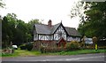 SU5239 : Mock-Tudor house, east of Micheldever by nick macneill