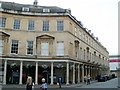 ST7564 : Southern corner of Stall Street and Bath Street, Bath by Jaggery