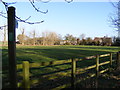 TM2775 : Footpath to the B1116 Laxfield Road by Geographer