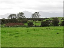  : Pasture land with ruined farm building south-west of the Corbally Road by Eric Jones