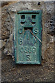 SE1565 : Flush Bracket Bench Mark, Pateley Bridge by Mark Anderson