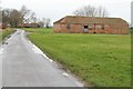 TF3059 : Stable block at Grange Farm from Revesby Bank by J.Hannan-Briggs