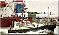 O1075 : The River Boyne pilot boat "Warden" by Albert Bridge