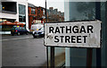 J3271 : Rathgar Street sign, Belfast by Rossographer