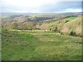 SE1413 : Looking down into the Holme Valley by Christine Johnstone