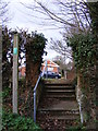 TM2147 : Footpath to Church Lane by Geographer