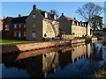 SO8204 : Canal reflections, Ebley by Jaggery